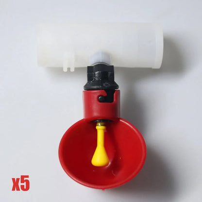 📍Gravity-Fed Automatic Chicken Waterer Cups