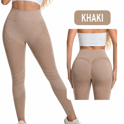 High Waisted And Hip Lifting Yoga Elastic Quick Drying Tight Pants