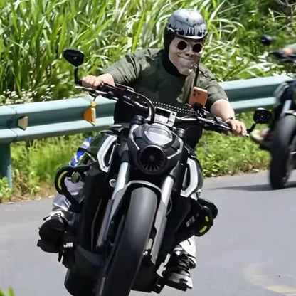 New motorcycle mask Boris the Man in Black mask