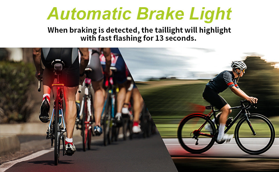 ✨Smart Bike Tail Light – Ride Safe, Be Seen Everywhere🚴