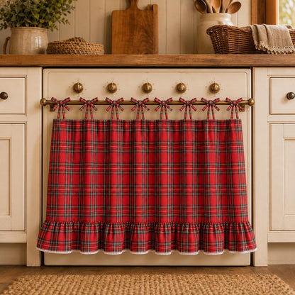 Handmade Oven Skirt for Kitchen Decor