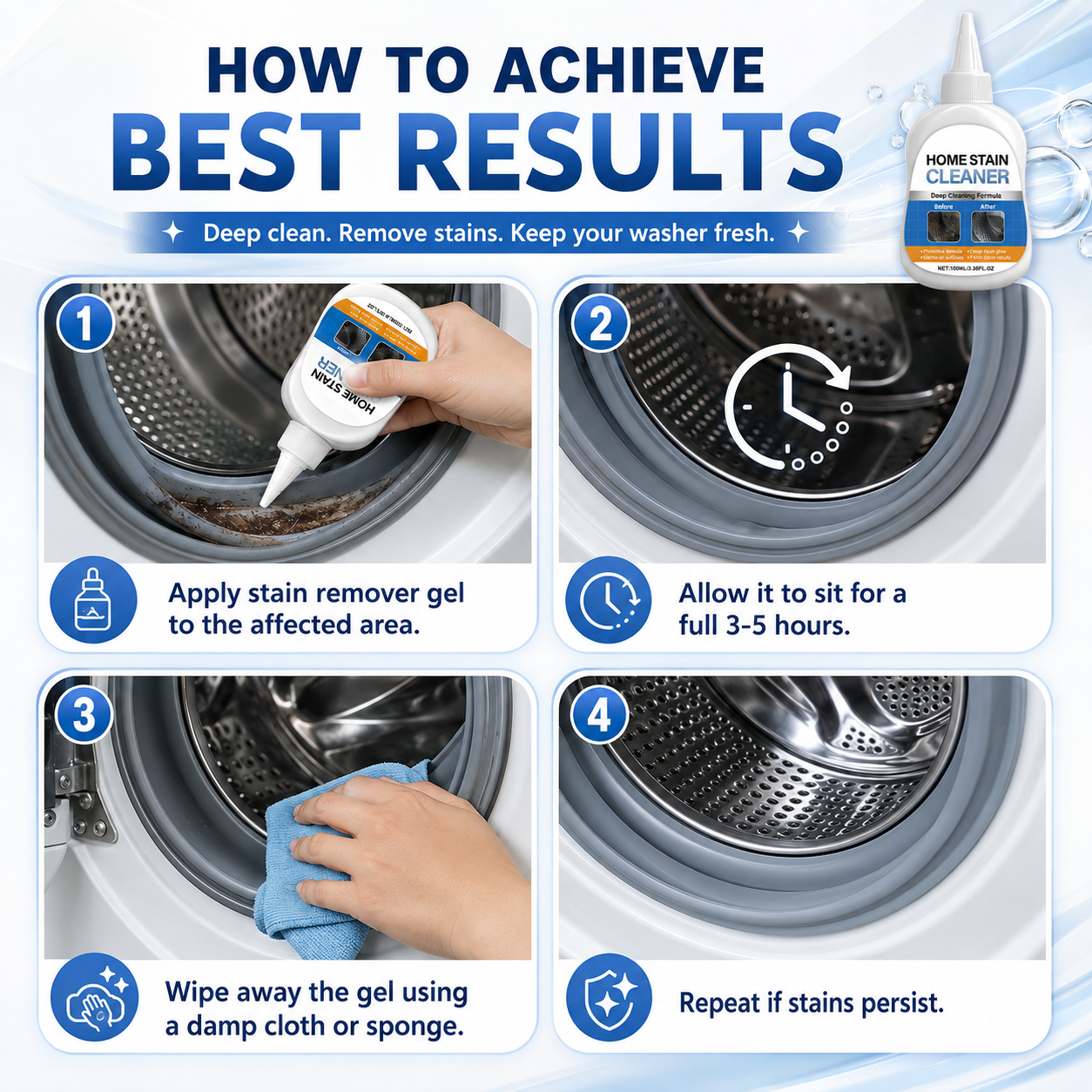 Miracle Mold Remover Gel + Scrub Brush