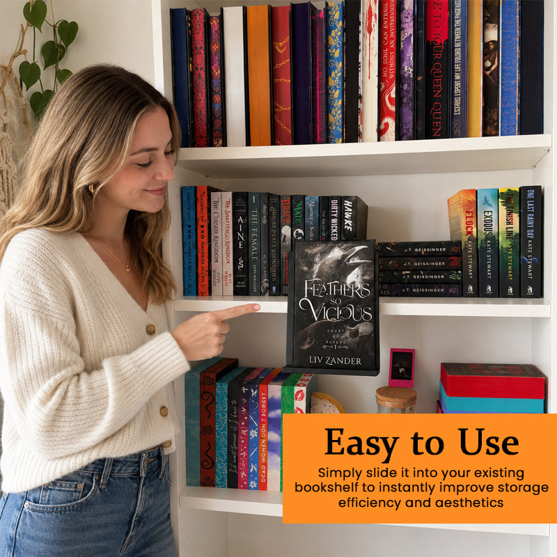 📚 Floating Book Display Shelf – Create Your Own Cosy Reading Corner
