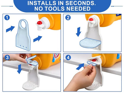 Laundry Detergent Dispenser Cup Holder