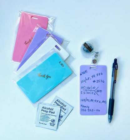 🔥Limited-Time 49% OFF -🩺Erasable Badge Note(🖊️Write. Wipe. Repeat.)