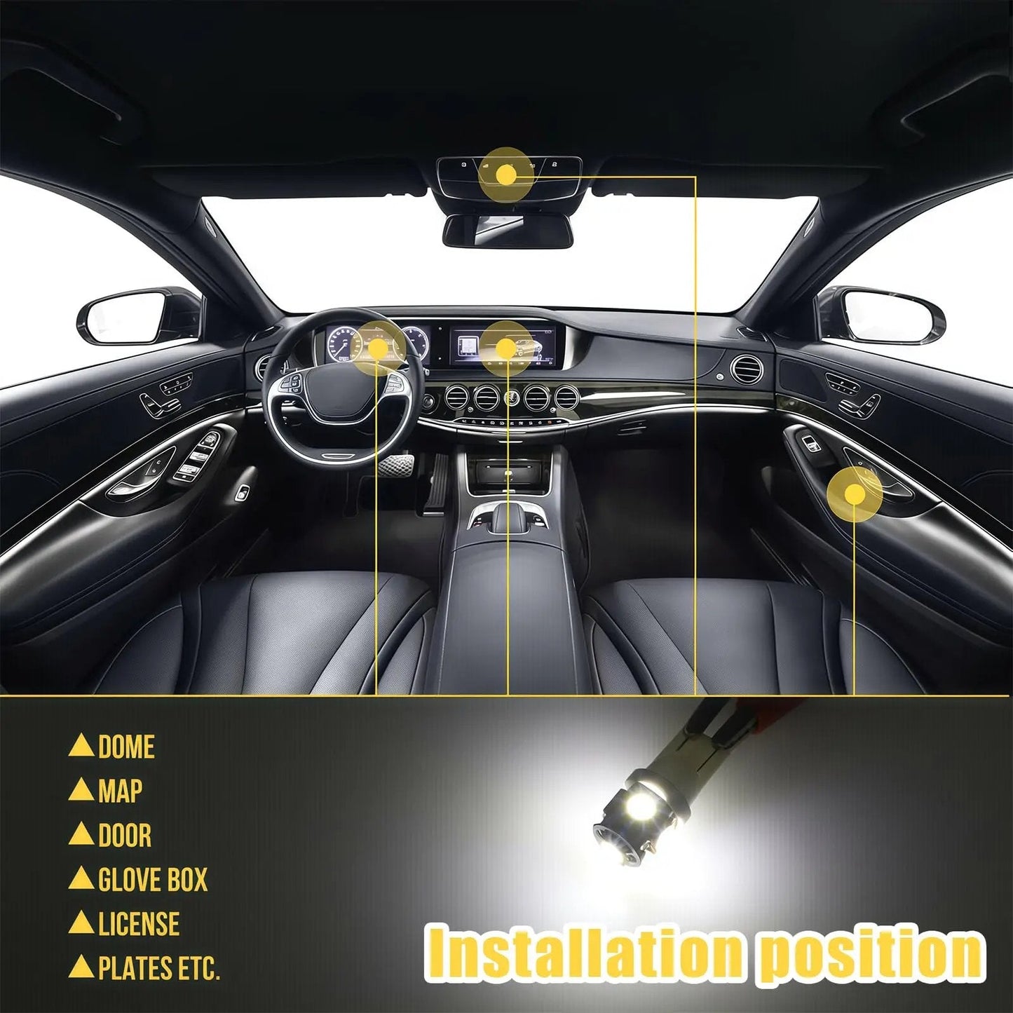 🔥 FLASH SALE: 70 & 42 Pcs Interior Car Light Kit