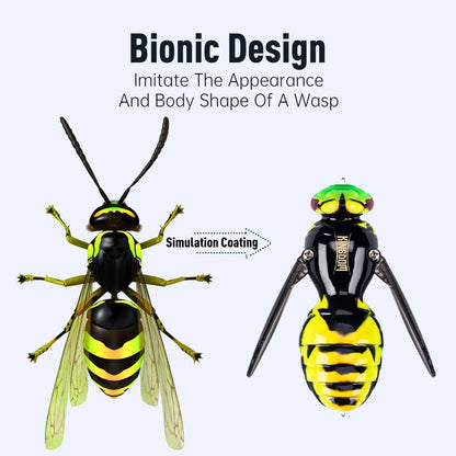 49% OFF – 🐝 Bionic Wasp Topwater Lure That Triggers Explosive Strikes