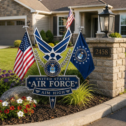 🏆Last Day Promo: 49% OFF 🎖️-US Marine Corps Semper Fidelis Tribute Garden Stake - ✈️Buy 2 Free Shipping Today!
