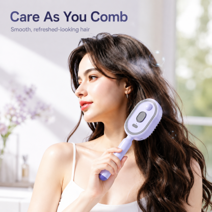 💫SAVE 58% NOW🪮✨Steam Mist Straightening Comb – Easy Salon-Like Hair