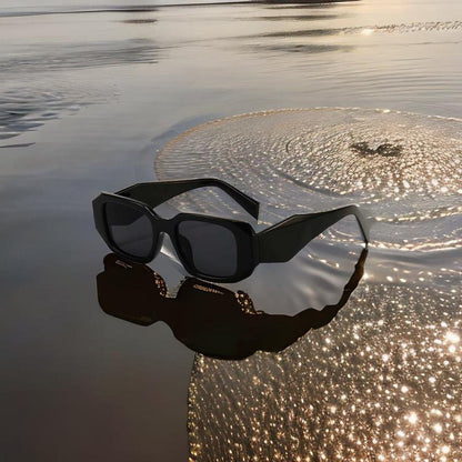 Trendy Retro Rectangle Sunglasses for Women & Men