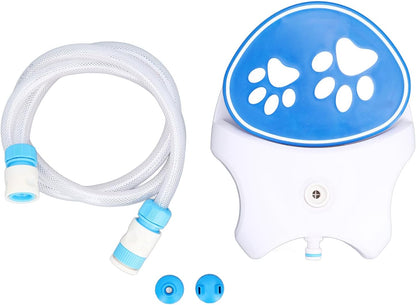 Outdoor Dog Water Fountain, Step On Foot Activated Dog Water Dispenser