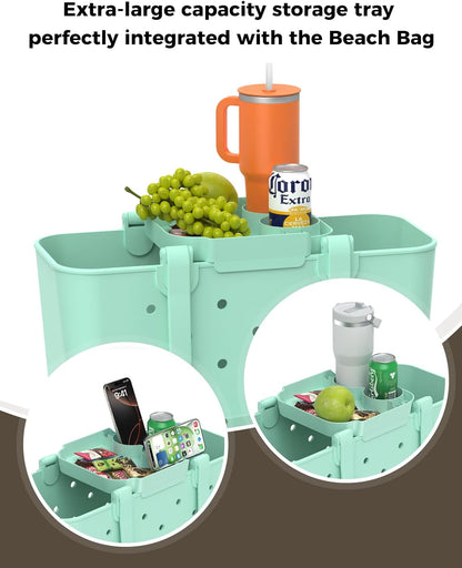 MULTIFUNCTIONAL BEACH BAG TRAY