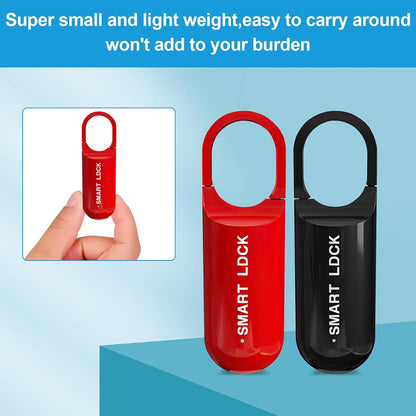 Smart Fingerprint Padlock, Rechargeable Small Locker | Bio-metric Key-less