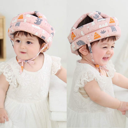 Baby Safety Anti-Collision Hat, Head Protector,Breathable Washable All-Season Cap