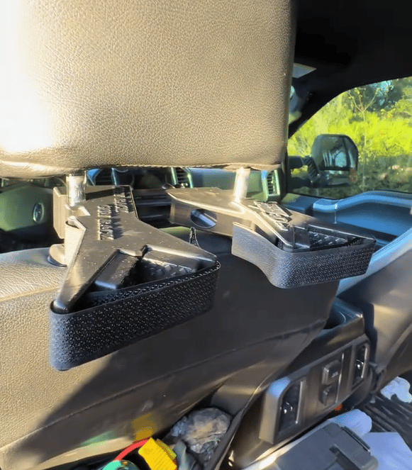 Tactical Seat Back Gun Rack – Universal Fit, Tool-Free Install