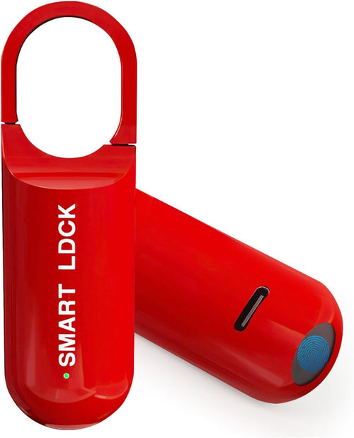 Smart Fingerprint Padlock, Rechargeable Small Locker | Bio-metric Key-less