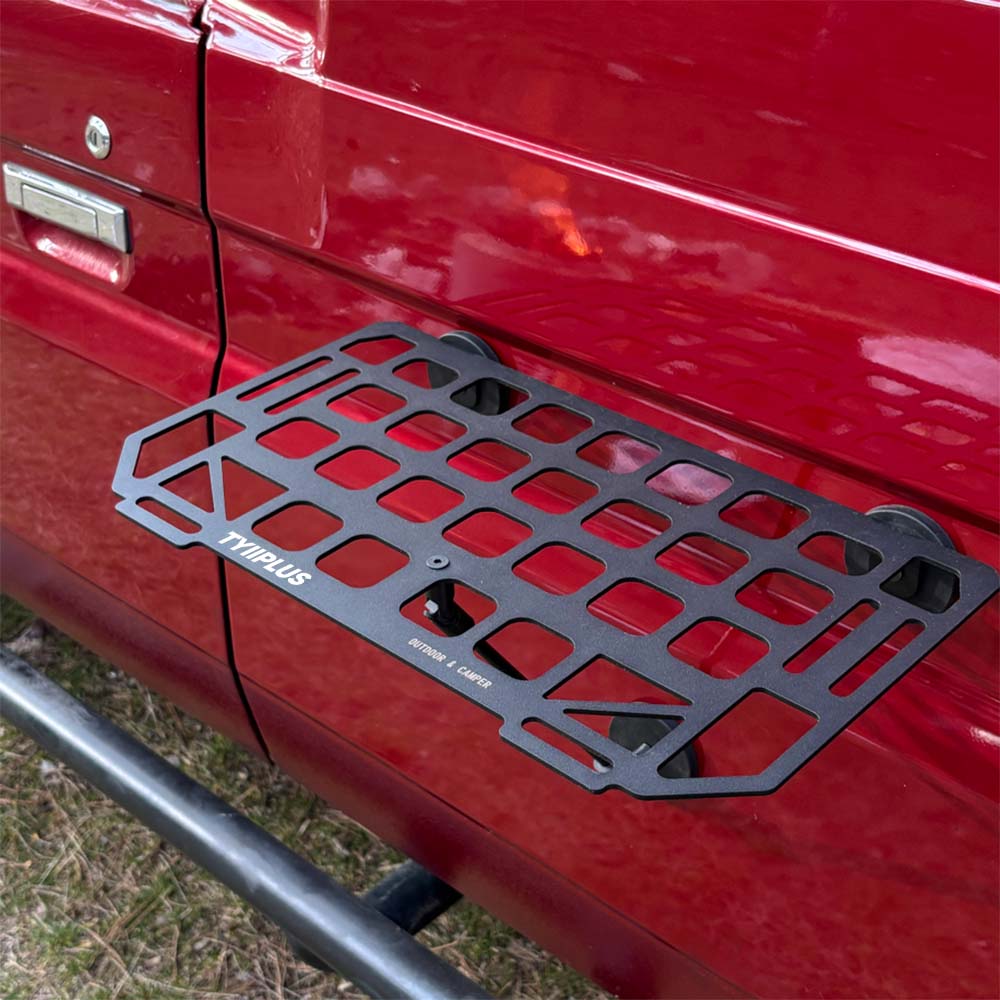 🚗Heavy-Duty Magnetic Vehicle Side Table | Portable Grid Camp Desk