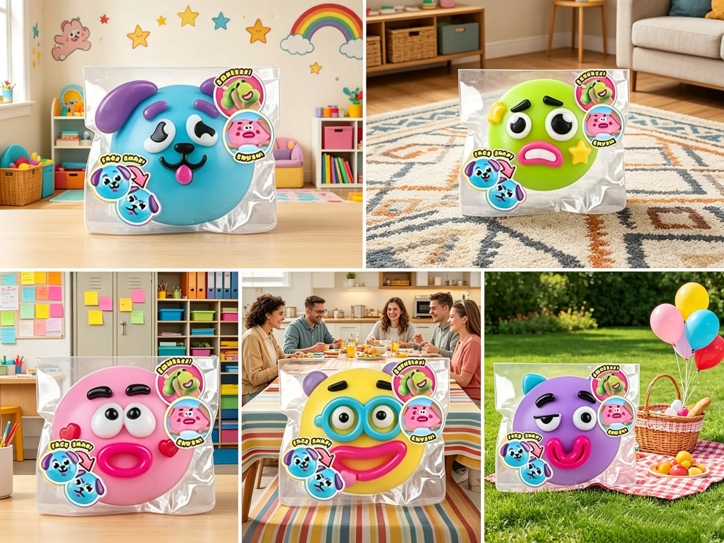🧸 Cute Squishy Toys | Ultra Soft Slow-Rise Stress Relief ✨