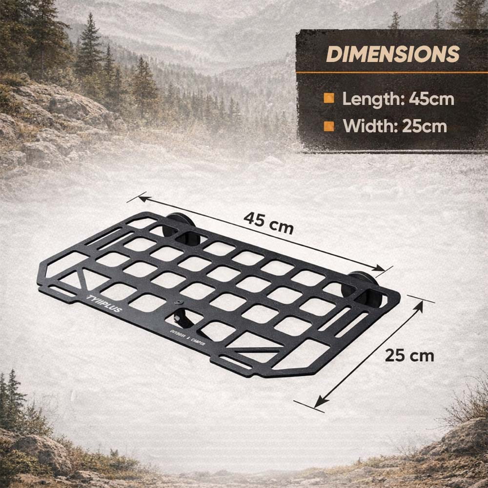 🚗Heavy-Duty Magnetic Vehicle Side Table | Portable Grid Camp Desk