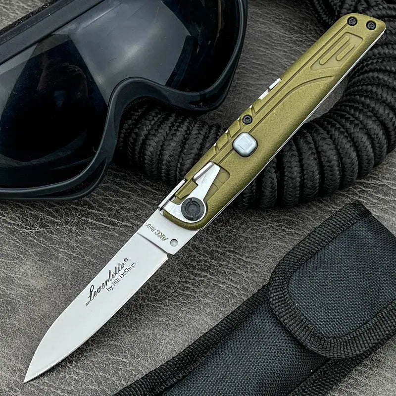 🔪High Hardness Stock Colt II Folding Knife with Safety Lock