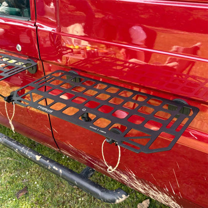 🚗Heavy-Duty Magnetic Vehicle Side Table | Portable Grid Camp Desk