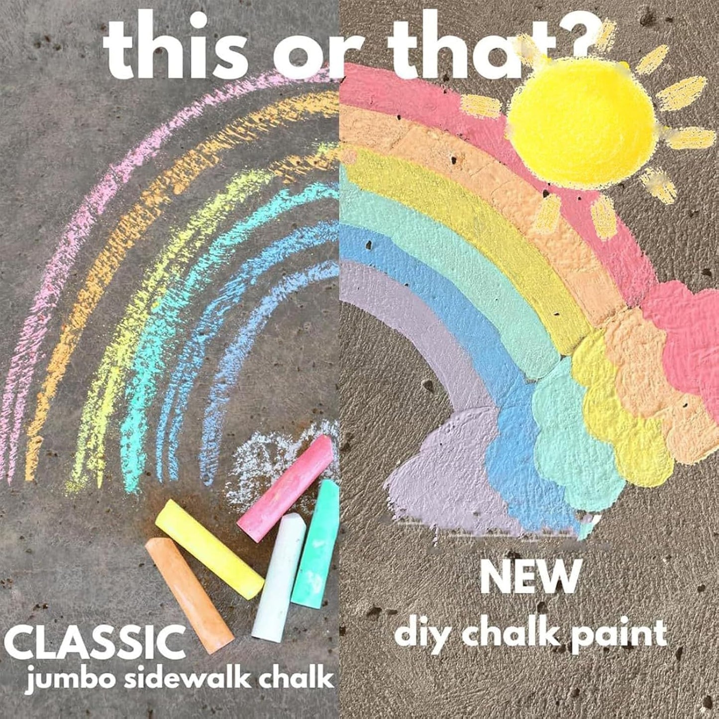 🔥Hot Sale 49% off🌟Sidewalk Chalk Paint Brush