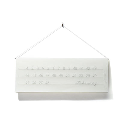 🔥2026 HOT SALE 49% OFF - 📅🪡A fun embroidered calendar, perfect for hanging in the living room🪡