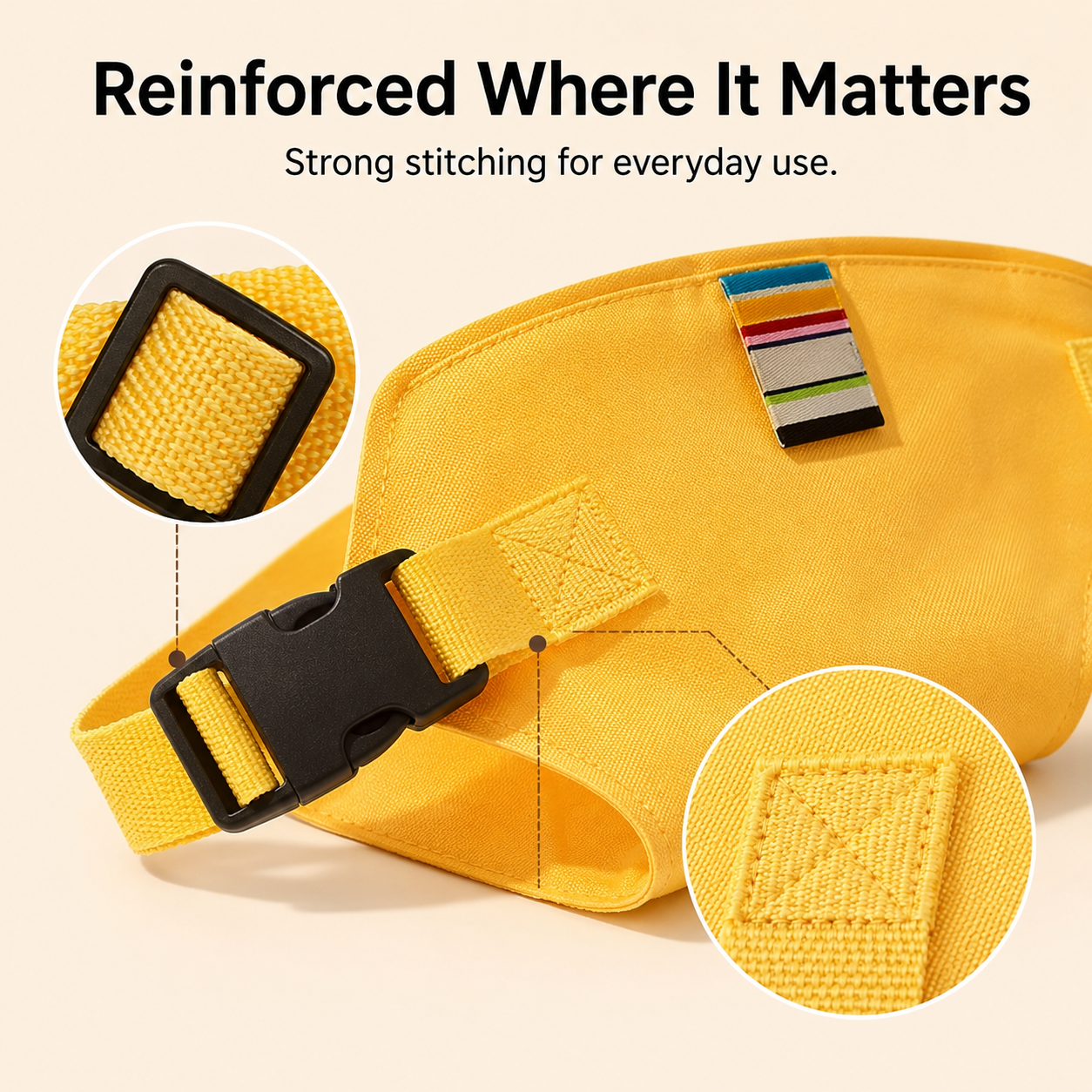 Portable Baby Chair Harness Safety Belt — Foldable Toddler Dining Seat for Travel & Restaurants