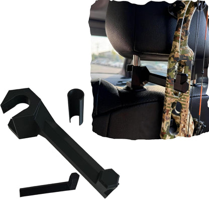 Universal Car Headrest Compound Bow Holder Hook
