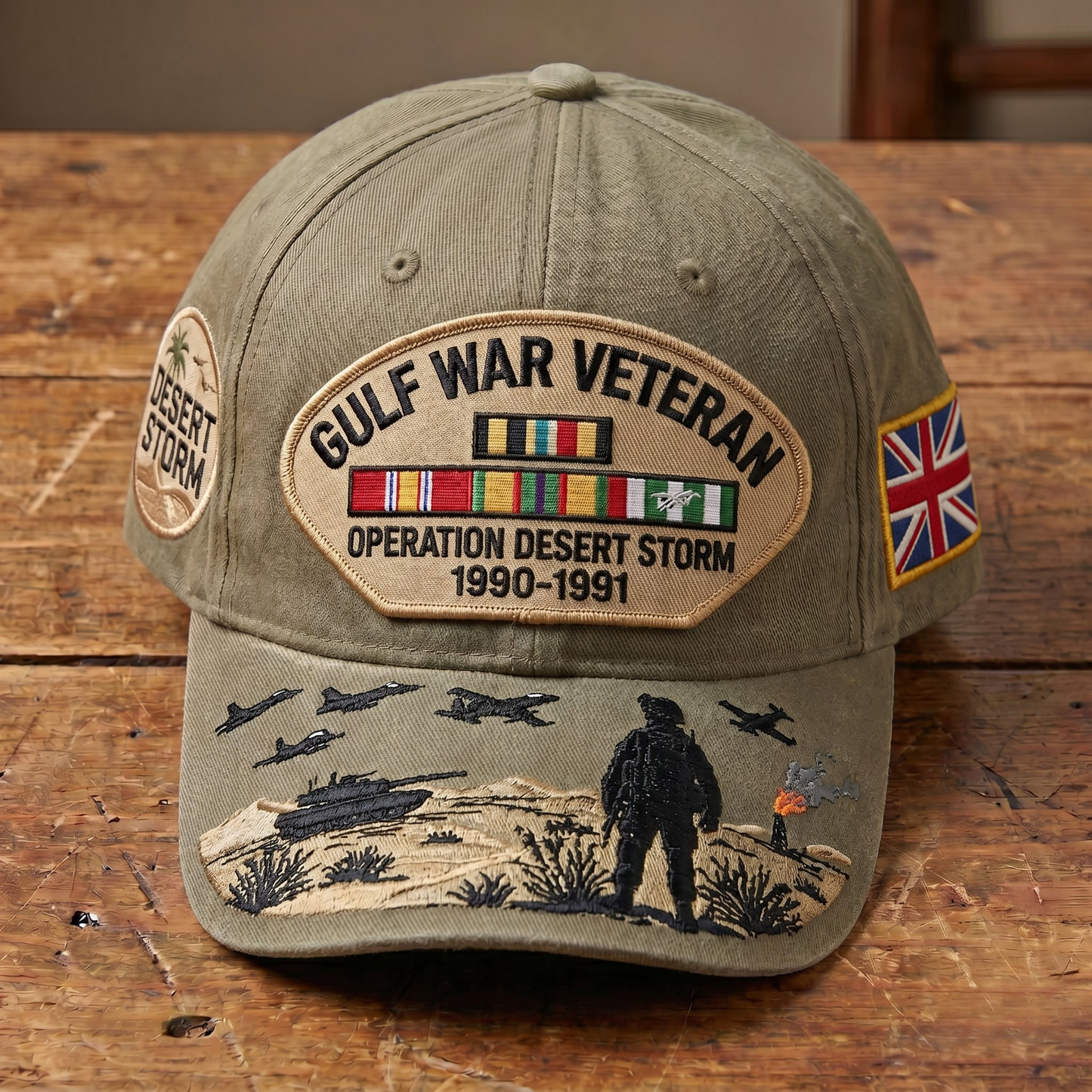 🇺🇸 Last Day Promo: 49% OFF 🎖️ - Gulf War Veteran Tribute Cap