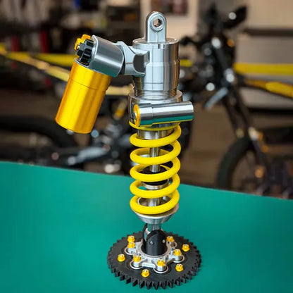 🔥Inspired Suspension Shock Absorber Lamp - Adjustable LED Light for Gamers & Car Enthusiasts