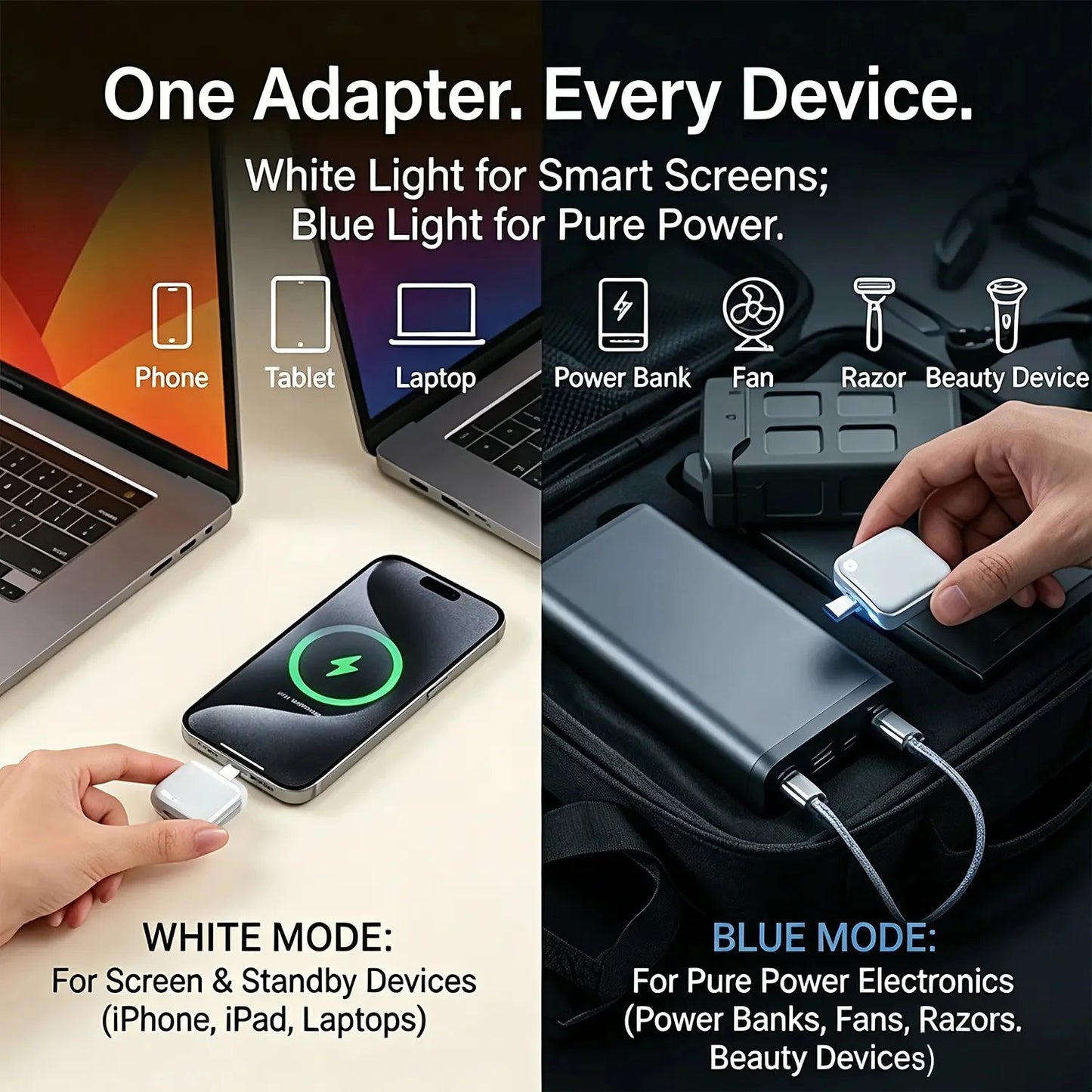 🏆 50K+ SOLD!🔥2026 Fast 140W Charger with AI Smart Auto Power-off