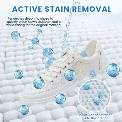 White Shoe Cleaner Cream Multipurpose No-Wash Solid Cleaner