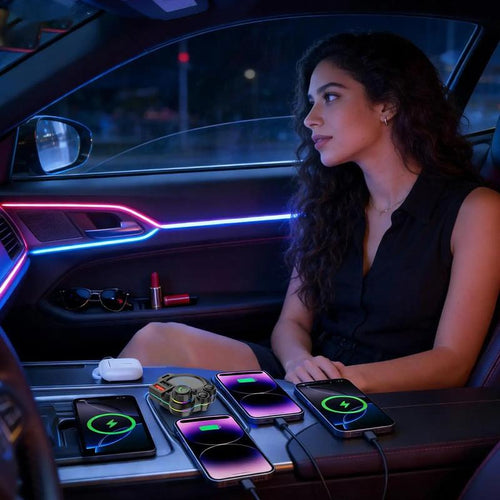 🚗🎵PD 30W Type-C Car Charger & Bluetooth 5.3 FM Transmitter