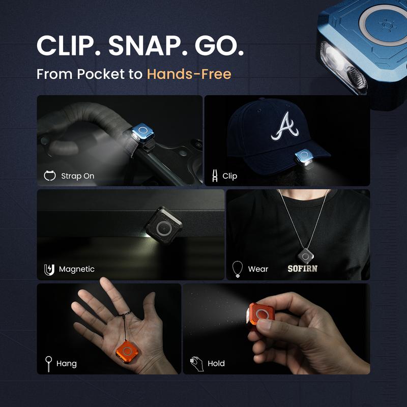 🔥SOFIRN SE1 Pocket-Sized Aluminum EDC Flashlight