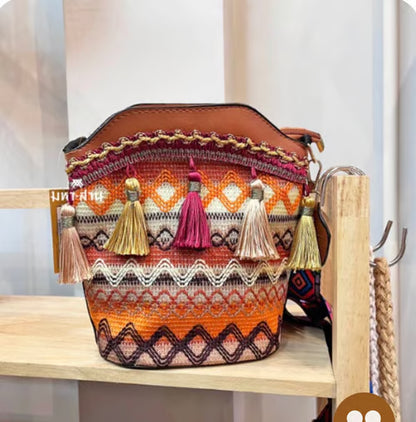 🧵Artisanal Native American Inspired Handbags