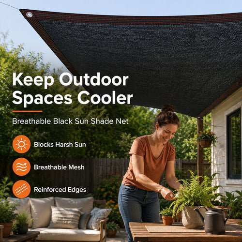Black Sun Shade Net❤️‍🔥BUY 2 GET FREE SHIPPING