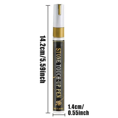 💐Golden Grave Marker Pen, Restore Faded Tombstone Inscriptions（BUY 1 GET 1 FREE！)