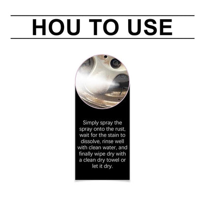 Car Rust Remover Cleaner Spray