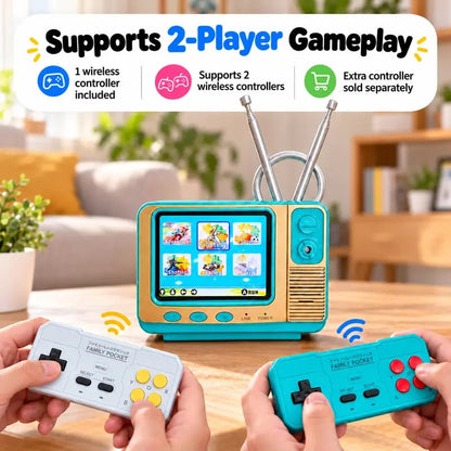 🔥Black Friday Deal🎮GV300 Retro Handheld Game Console – 2.8' IPS Screen, Portable Gaming Device & Gift for Gamers