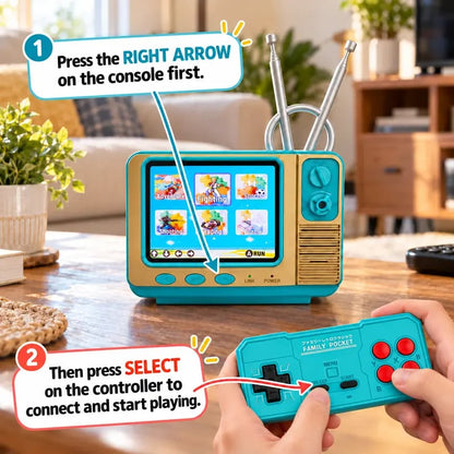 🔥Black Friday Deal🎮GV300 Retro Handheld Game Console – 2.8' IPS Screen, Portable Gaming Device & Gift for Gamers