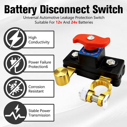 Car Battery Cut Off Switch, Car Battery Power Cut Off Switch Breaker