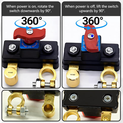 Car Battery Cut Off Switch, Car Battery Power Cut Off Switch Breaker