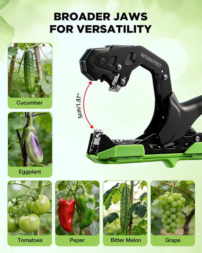 WORKPRO Plant Tying Machine | Garden Vine Binding Tool