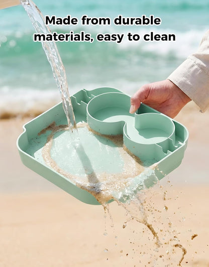 MULTIFUNCTIONAL BEACH BAG TRAY
