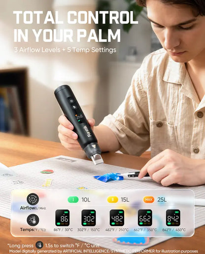 Fanttik H3 Master Cordless Mini Hot Air Gun