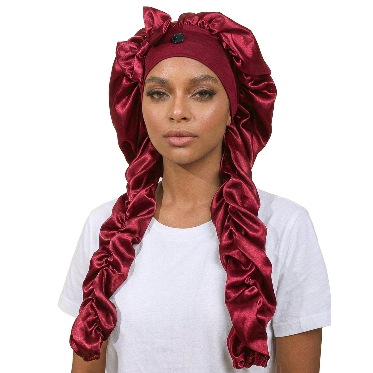 BUY 1 GET 1 FREE🔥 Silk Bonnet for Long Curly Hair