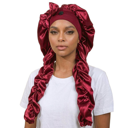 BUY 1 GET 1 FREE🔥 Silk Bonnet for Long Curly Hair