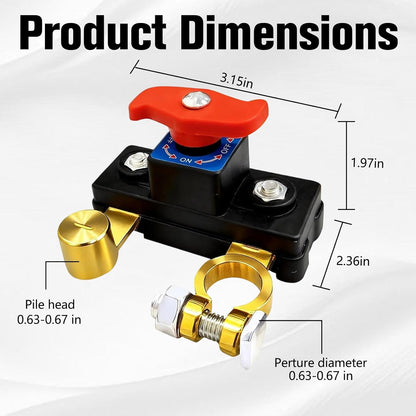 Car Battery Cut Off Switch, Car Battery Power Cut Off Switch Breaker
