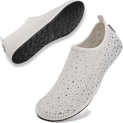 🎁 LAST DAY: 49% OFF! 🔥 Women's Barefoot Aqua Socks: All-in-One for Beach, Swim, Yoga & Home